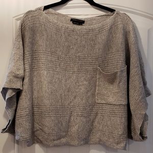BCBG Silver Sparkle Sweater